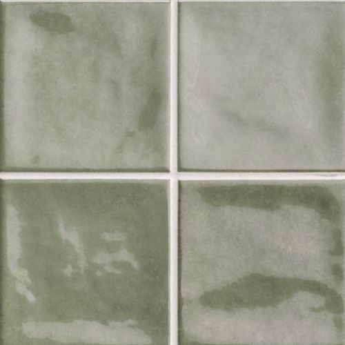 Carrelage mur effet zellige chaouen forest 10x10 cm