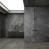 Mitigeur Douche Thermostatique Cuba Gris Anthracite