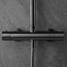 Mitigeur Douche Thermostatique Cuba Gris Anthracite