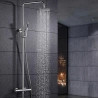 Colonne de Douche thermostatique Menton Acier