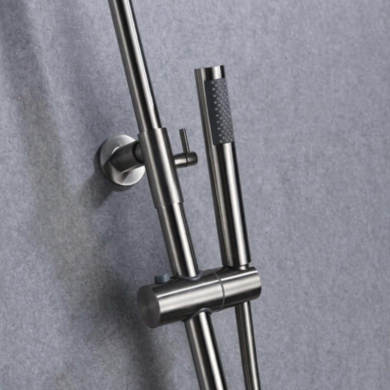 Colonne de Douche thermostatique Menton Acier