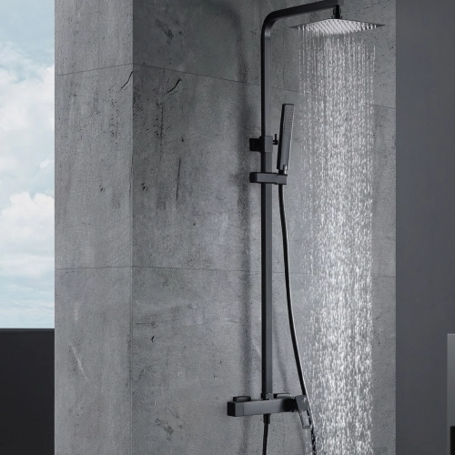 Colonne de Douche Balcaz noir