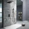 Colonne de Douche encastrée Slide design noir