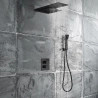 Colonne de Douche encastrée Slide design noir