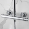 Mitigeur Douche Thermostatique Cuba Chrome