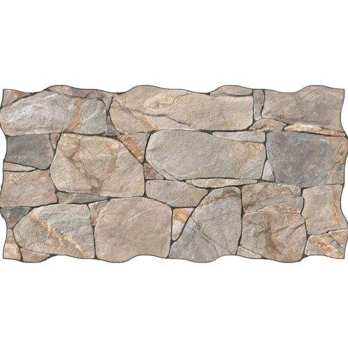 Carrelage effet parement Bari nature 33,3x65 cm