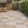 Carrelage sol extérieur Pierre de Bali Météor Mix terre R11 60x120 cm