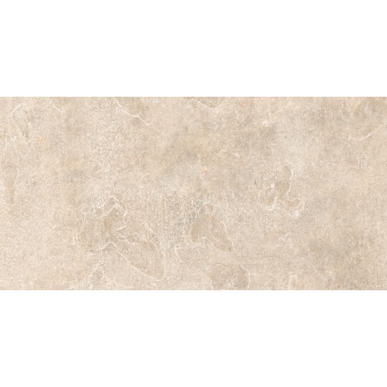 Carrelage sol extérieur effet pierre de bali Krabi beige cendré R11 30x60 cm