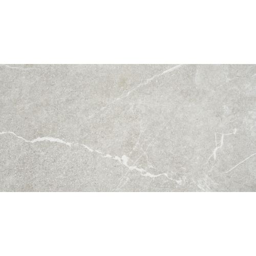 Carrelage sol effet pierre Yaiza gris 30x60 cm