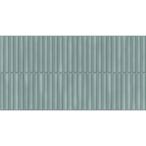 Carrelage mur Décor Gaspésie turquoise 32x62,5 cm