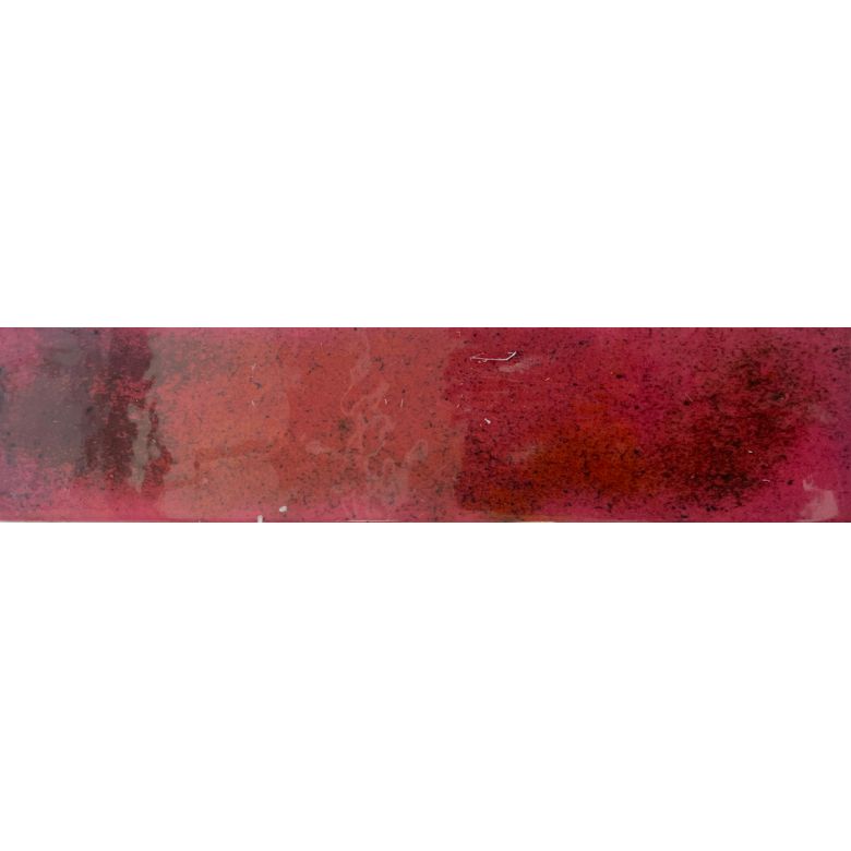 Carrelage mur effet zellige Rabat Violet Brillo 6×24,6 cm