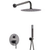 Colonne de Douche encastrée Milan Gris Anthracite