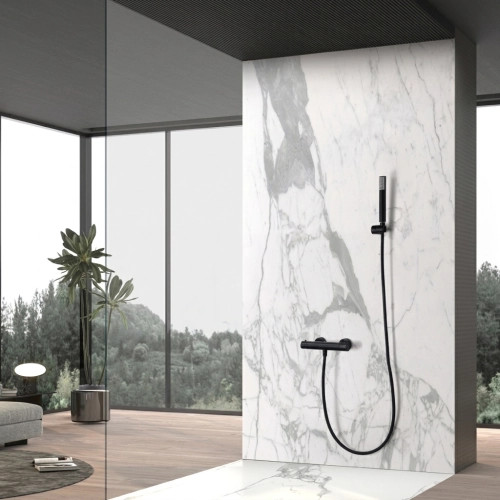 Mitigeur Douche Zena Noir Mat