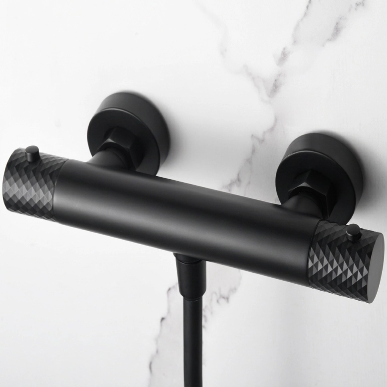 Mitigeur Douche Zena Noir Mat