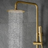 Mitigeur Douche Thermostatique Cuba Or Brossé