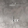 Colonne de Douche encastrée thermostatique Lhassa design chrome