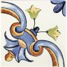Azulejos Galan Flor Azul 20x20 cm