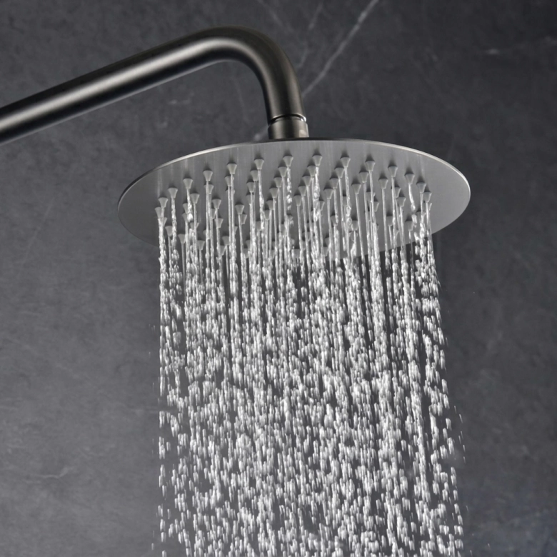 Mitigeur Douche Thermostatique Milan Gris Anthracite