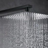 Colonne de Douche encastrée Sila design noir