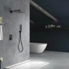 Colonne de Douche encastrée thermostatique River design noir
