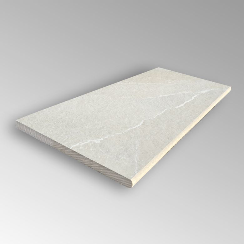 Margelles d'angle droit 90° piscine Yaiza 2.050x100 cm (2 pièces)