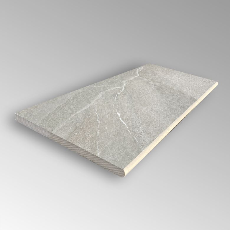 Margelles d'angle droit 90° piscine Yaiza 2.050x100 cm (2 pièces)