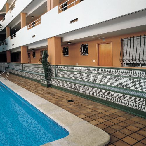 Azulejos Cartuja verde...