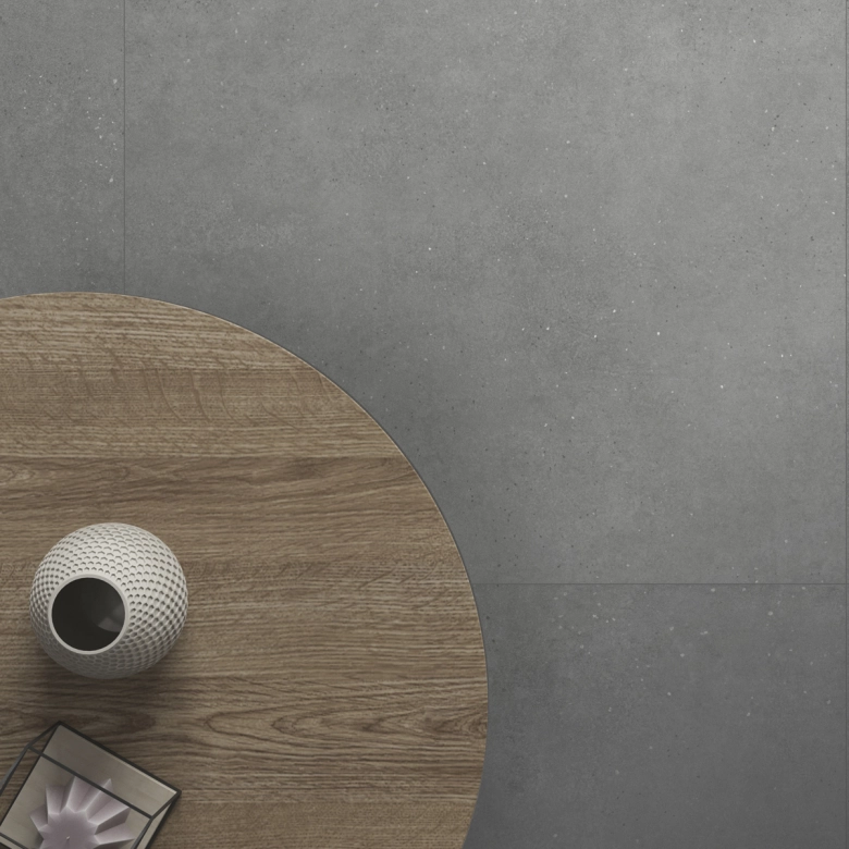 Carrelage sol extérieur moderne Gravi graphite R11 60x60 cm