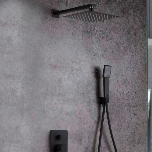 Colonne de Douche encastrée Senac design noir