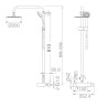 Colonne de Douche Boyoma chrome