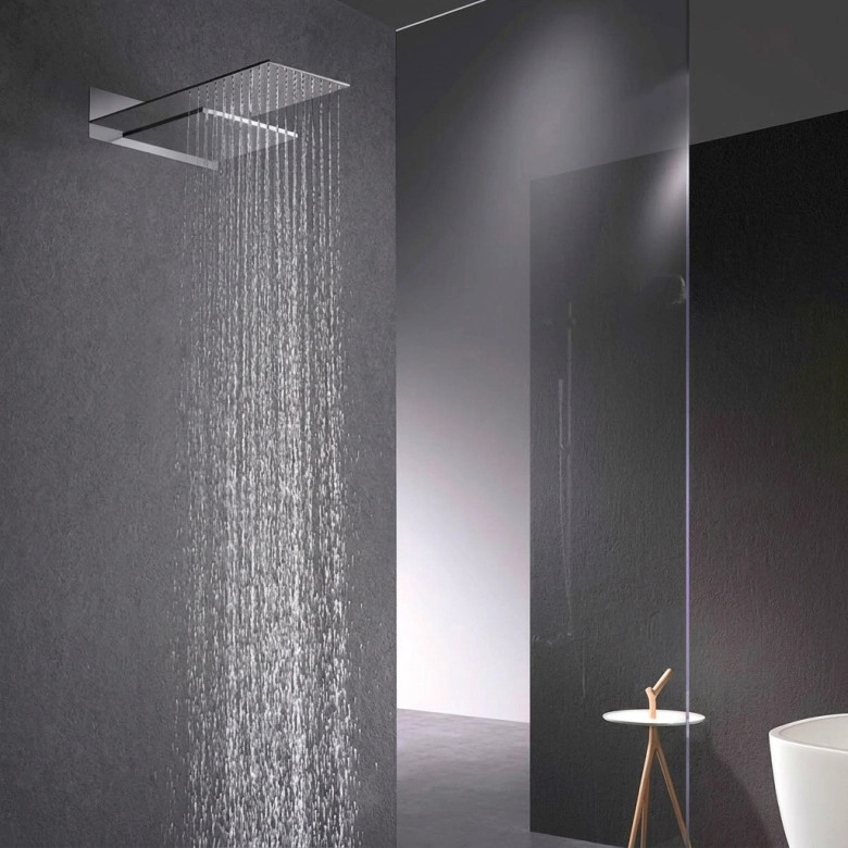 Colonne de Douche encastrée Slide design chrome