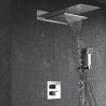 Colonne de Douche encastrée Slide design chrome