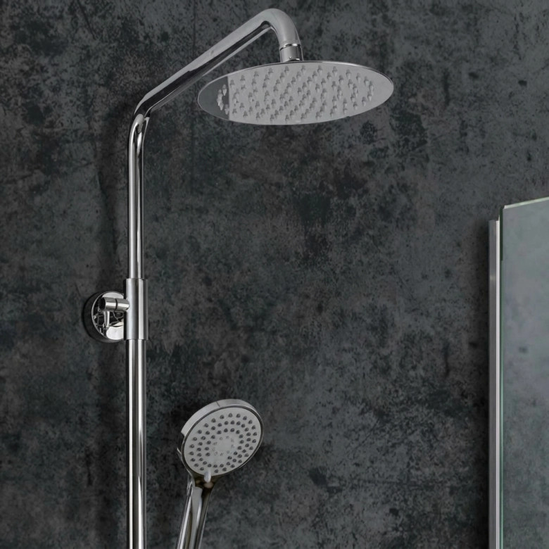 Colonne de Douche thermostatique Aire chrome