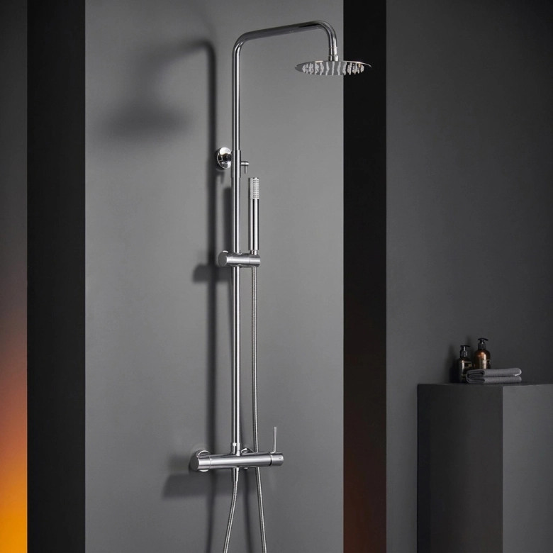 Colonne de Douche Milan chrome