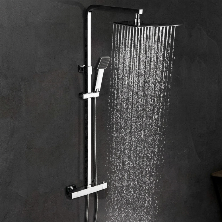 Colonne de Douche thermostatique Lerma chrome
