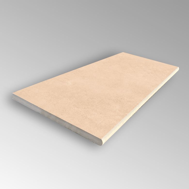 Margelles d'angle droit 90° piscine Aurel 30x60 cm (2 pièces)
