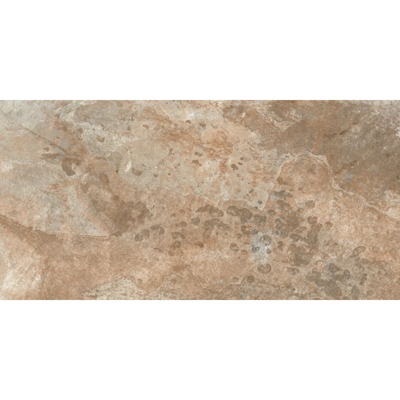 Carrelage sol extérieur effet pierre de bali Krabi beige cendré R11 30x60 cm