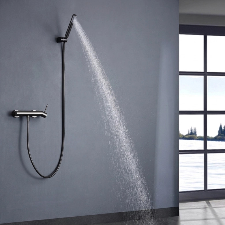 Mitigeur Douche Milan Gris Anthracite