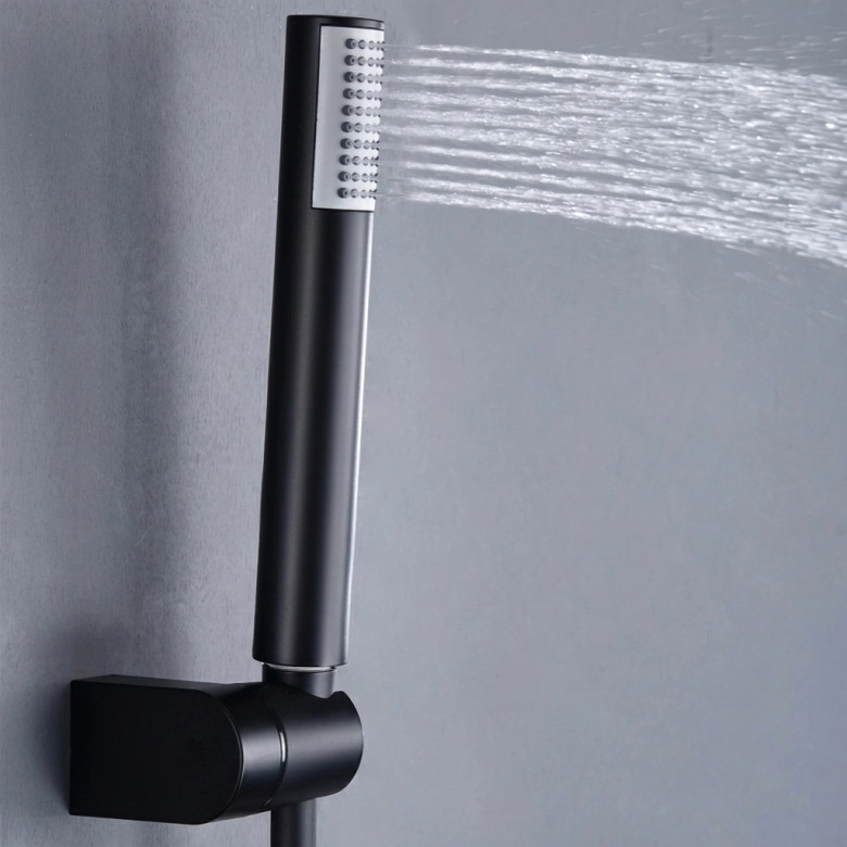 Mitigeur Douche Milan Noir Mat