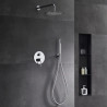 Colonne de Douche encastrée Milan Chrome