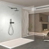 Colonne de Douche encastrée thermostatique Lhassa Gris Anthracite