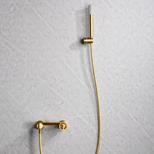 Mitigeur Douche Circle Or Brossé