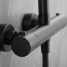 Colonne de Douche Zena Noir Mat