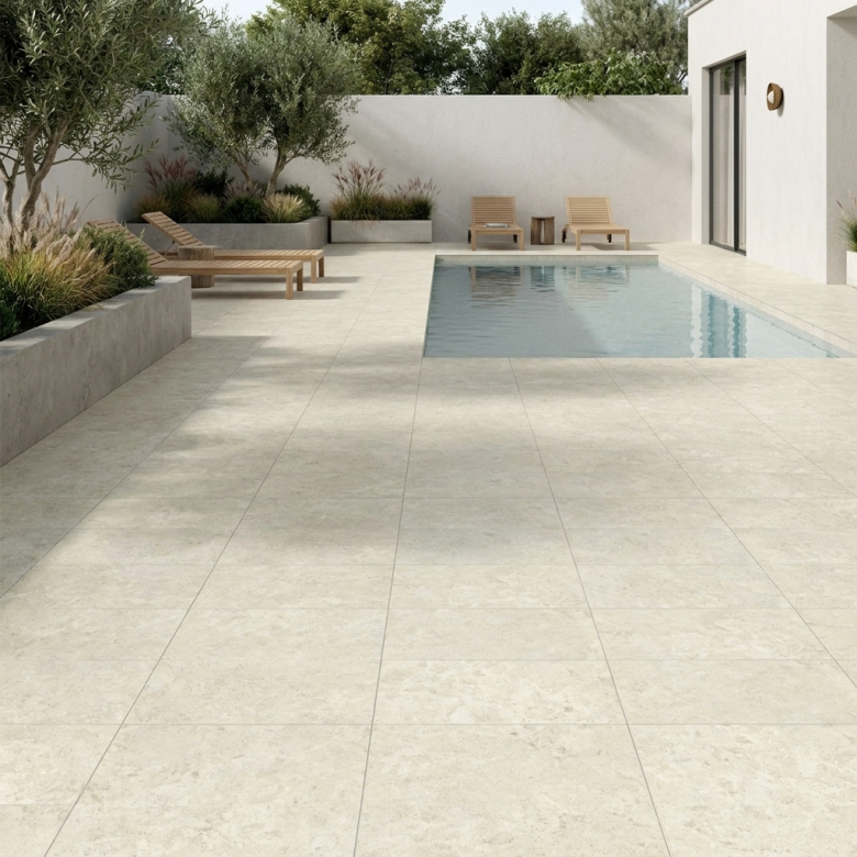 Dalle extérieur Sassari 2.0 beige R11 60x60cm