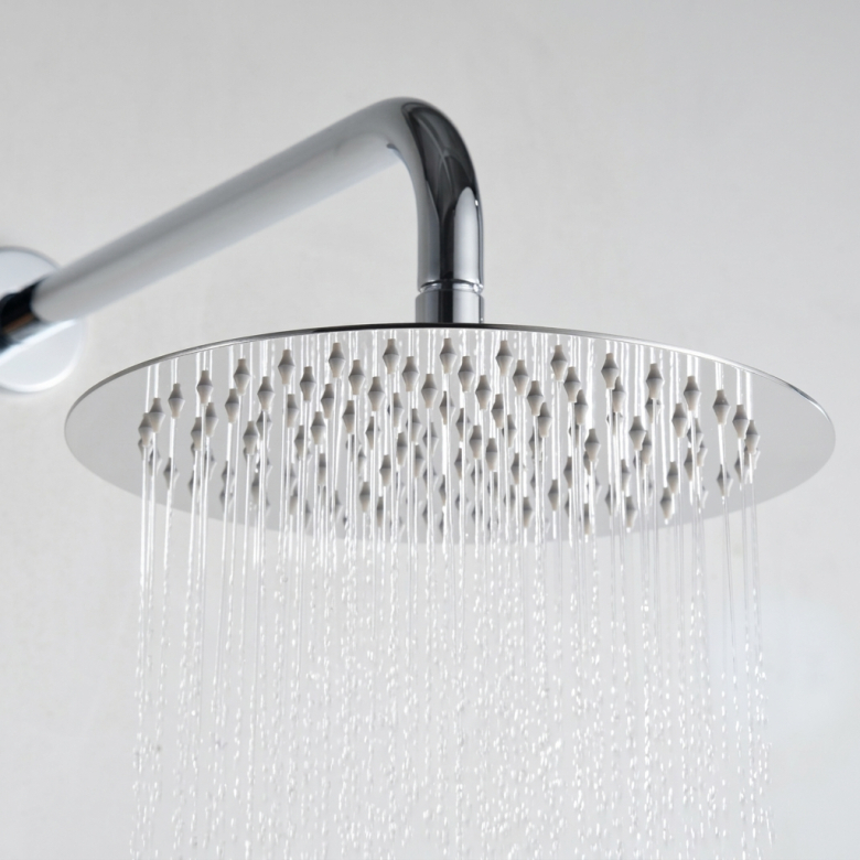 Colonne de Douche encastrée Circle chrome