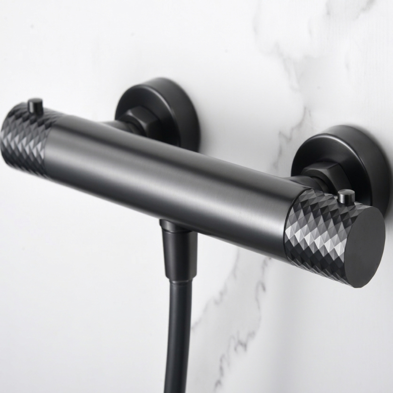 Mitigeur Douche Zena Gris Anthracite