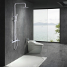 Colonne de Douche Duck Blanc Mat