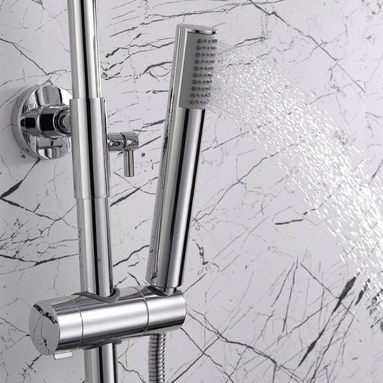 Colonne de Douche thermostatique Tokyo Chrome
