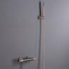 Mitigeur Douche thermostatique Tokyo Gris Mat / Champagne