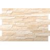 Carrelage effet parement intérieur Piedra beige 34x50cm